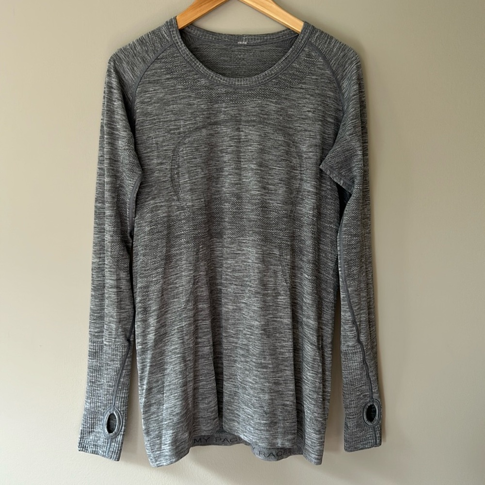Lululemon Swiftly Tech LS Sz 12 EUC